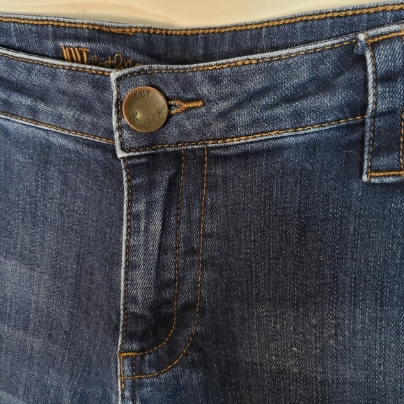 KUT From the Kloth Boot Cut Medium Wash Jeans Size 16 - Picture 4 of 10